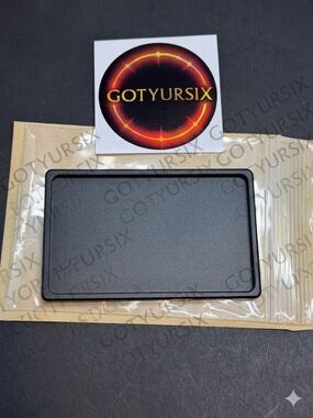 MINIMALIST WALLET | “RIDGE STYLE” SUPER LIGHT ALUMINUM COIN TRAY